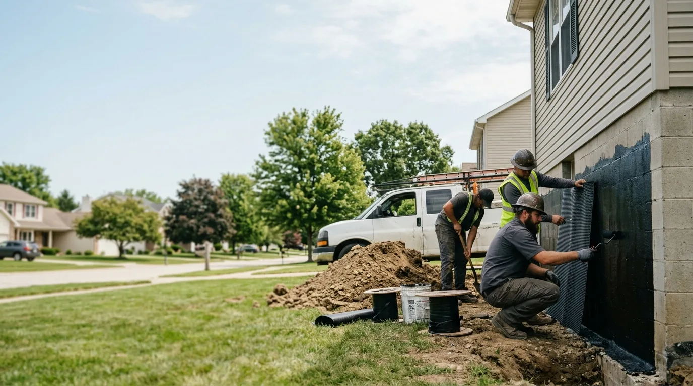 Basement Waterproofing in Michigan Center, MI near me